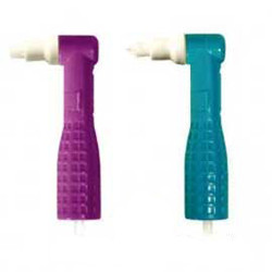 Infection ControlHouse Brand Prophy Angle with Tapered Brush, ergonomic grip, less splatter