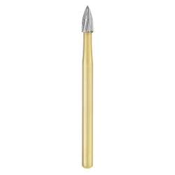 Infection ControlHouse Brand FG #7106 12 Blade Flame Trimming And Finishing Bur, 5/Pk