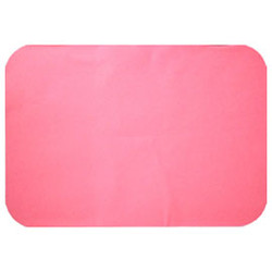 House Brand Patient Bibs PINK 13' x 18' 2-Ply Paper/1-Ply Poly 500/Cs. Plain