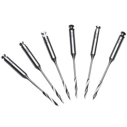 House Brand #1-6 Assorted Stainless Steele Peeso Reamer, 32mm, package of 6