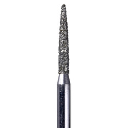 Infection ControlHouse Brand FG 862.012SC Flame Shaped, Super Coarse Grit Diamond Burs, 10/Pk