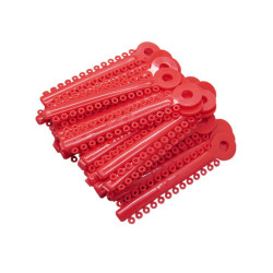 Infection ControlHouse Brand Ligature Ties Red 1040/Bag