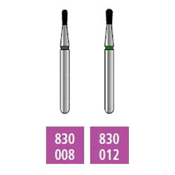 Infection ControlHouse Brand FG 830.010 Medium, Pear, Single Use Diamond Bur, 10/Pk