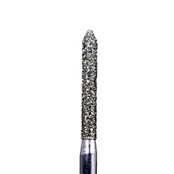Infection ControlHouse Brand FG 886.014C Cylinder Beveled End, Coarse Grit Diamond Burs, 10/Pk