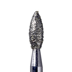 Infection ControlHouse Brand FG 368.018SC Football Shaped, Super Coarse Grit Diamond Burs, 10/Pk