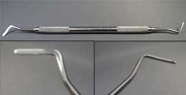 Infection ControlHouse Brand Serrated retraction cord packing instrument
