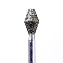 Infection ControlHouse Brand FG 811.033SC Barrell Shaped, Super Coarse Grit Diamond Burs, 10/Pk