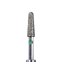 Infection ControlHouse Brand FG 856.025 Coarse, Round End Taper, Single Use Diamond Bur, 10/Pk