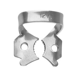 House Brand #12A Winged Metal Rubber Dam Clamp, Single clamp