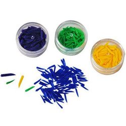Infection ControlHouse Brand Dental Wedge - Large (17mm), Plastic, Purple. Pack of 100