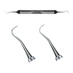 Hu-Friedy H6/H7 Hygienist Scaler with #7 Satin Steel Color handle