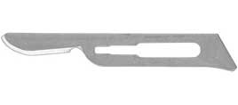 Infection ControlHu-Friedy #15 Sterile Stainless Steel Surgical Scalpel Blade 100/Bx