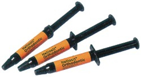 Heliosit Ortho Light-Cure Orthodontic Bonding Material, 3 - 2.5 Gm. Syringes