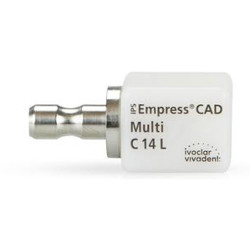 IPS Empress CAD Multi Block, Shade A2 Size C14L, package of 5 blocks
