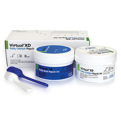 Virtual XD Extra definition putty, Fast set (blue), Mint VPS impression