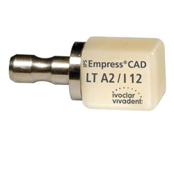 IPS Empress CAD LT Block, Shade A2 Size I12 5/Pk. CEREC blocks, LT