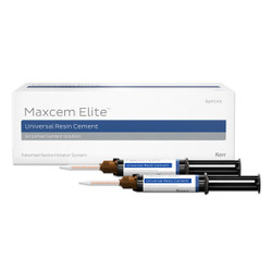 Maxcem Elite White Refill, 2x 5g Syringes & 24 Assorted Tips