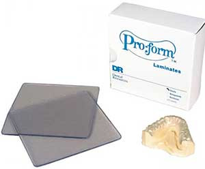 ProForm Dual Laminate (E-Gasket), 5' x 5' .080 (2mm) thick, Clear, A unique