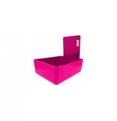Keystone Lab Pans - New age hot pink, 12/pack. Size: 7â€³ x 5â€³ x 2-1/2â€³