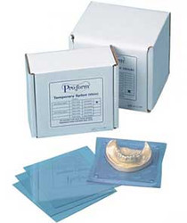 ProForm .020' Splint Material, 5' x 5' 25/Bx. Stiff clear material is ideal