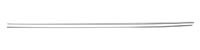 Keystone Stainless Steel Clasp Wire, 14ga .064', Half Round, 1 ft strips, Pack
