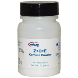 Mizzy ZOE Temporary Cement - Powder Only, 21 Gm. Bottle