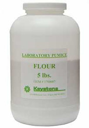 Keystone Laboratory Pumice Powder, Medium 0-1/2, 25lb. Bottle