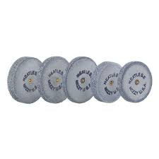 Mizzy Heatless #5 White Heatless Wheels are Made of Non-Contaminating, Aluminum
