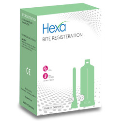 Infection ControlHexa Bite Registration - Super Fast Set, 2 - 50 ml cartridges & 6 mixing tips