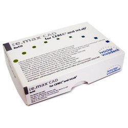 IPS e.max CAD CEREC Ivoclar LT Block, Shade C3 Size C14, Package of 5 blocks