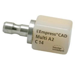 IPS Empress CAD CEREC Ivoclar Multi Block, Shade A3 Size C14, Package of 5