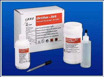 Ortho-Jet, Powder Only - Clear, Self Curing Acrylic Resin for Fabrication