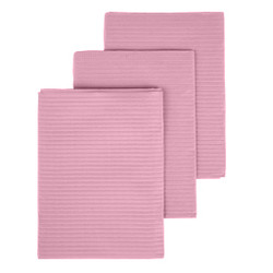 Dry-Back Plus Medicom Dusty Rose plain rectangle (13' x 18') 3 ply Paper/1 ply