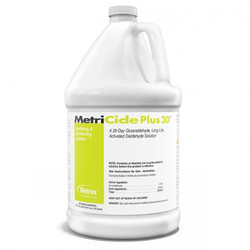 MetriCide Plus 30 High-Level Disinfectant/Sterilant, 3.4% Glutaraldehyde