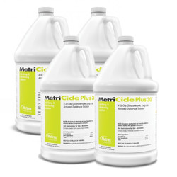 MetriCide Plus 30 High-Level Disinfectant/Sterilant, 4 x 1 Gallon Bottles