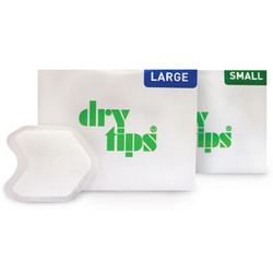 Dry Tips Saliva Absorbent tips - Large, Flexible tapered design accommodates