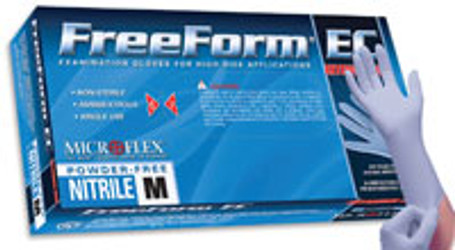 Freeform EC Nitrile gloves: Non-Sterile, Powder-Free, Textured fingertips