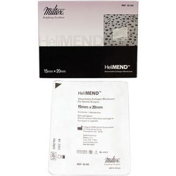 HeliMend Collagen Membrane 15 x 20 mm, Absorbs in 4 to 8 Weeks, Single Membrane