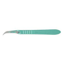 Miltex Disposable Sterile Scalpel with #12 Stainless Steel blade, Box of 10