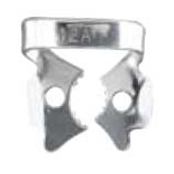 Miltex #12A Lower Molar Winged Metal Rubber Dam Clamp, single clamp