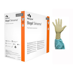 Biogel Skinsense Polychloroprene Surgical Glove, Size 8, 50/Box. Sterile