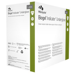 Biogel Indicator Latex Surgical Underglove, Size 7.0, 50/Box. Sterile