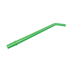 Defend 1/4' GREEN Surgical Aspirating Tips, Molded at 30 degree angle and fits