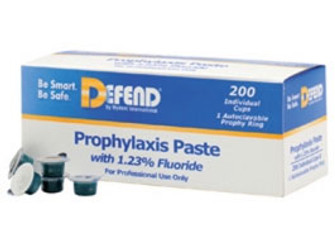 Defend Medium Grit Mint Flavored Prophy Paste with Fluoride, Reduced-Splatter