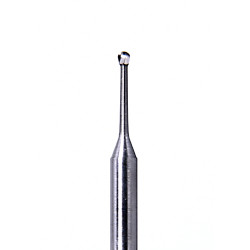 Defend RA #2 round carbide bur for slow speed latch, pack of 10 burs