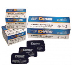 Defend Size #0 Phosphor Plate Barrier Envelopes 100/Box. Made of soft, supple