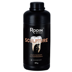 Rodin Sculpture Ceramic Nanohybrid 3D Printing Resin, Shade A1, 300gm Bottle, 1/Pk.