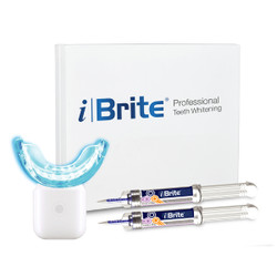 iBrite 12% H2O2 Whitening Kit with LED Light. Contains: