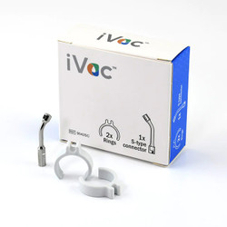 iVac Apical Negative Pressure Irrigation and Activation System S-type Piezo Connector Refill Kit with 2 Rings, 1/Pk.