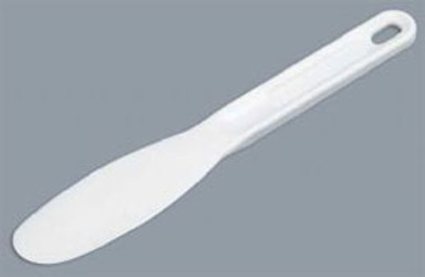 Palmero Alginate Spatula - Short Handle 7-1/2', A plastic, broad blade spatula